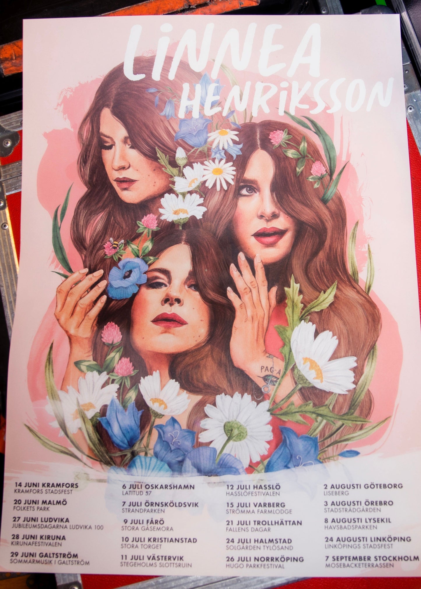 Sommarturné 2019 - poster